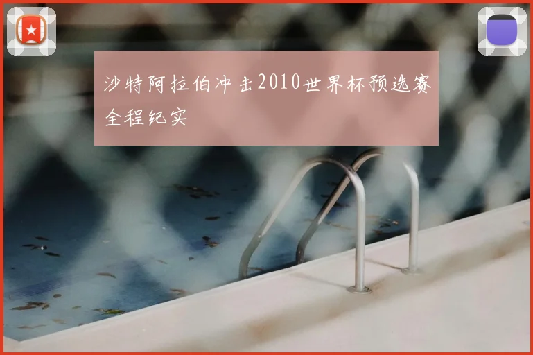 沙特阿拉伯冲击2010世界杯预选赛全程纪实