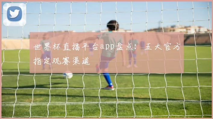 世界杯直播平台app盘点：五大官方指定观赛渠道